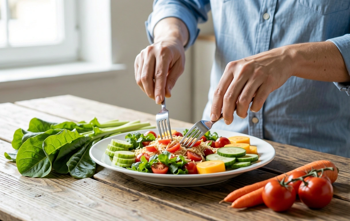 Frische Zutaten für eine ausgewogene Ernährung